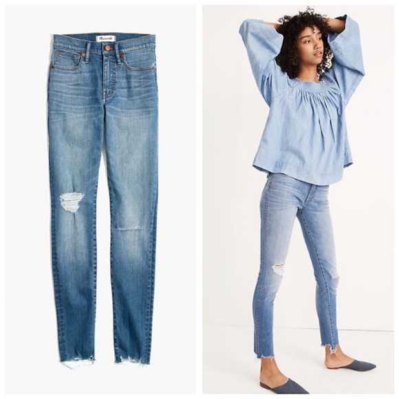 Madewell Denim - Madewell 9” High-Rise Skinny in Frankie Wash